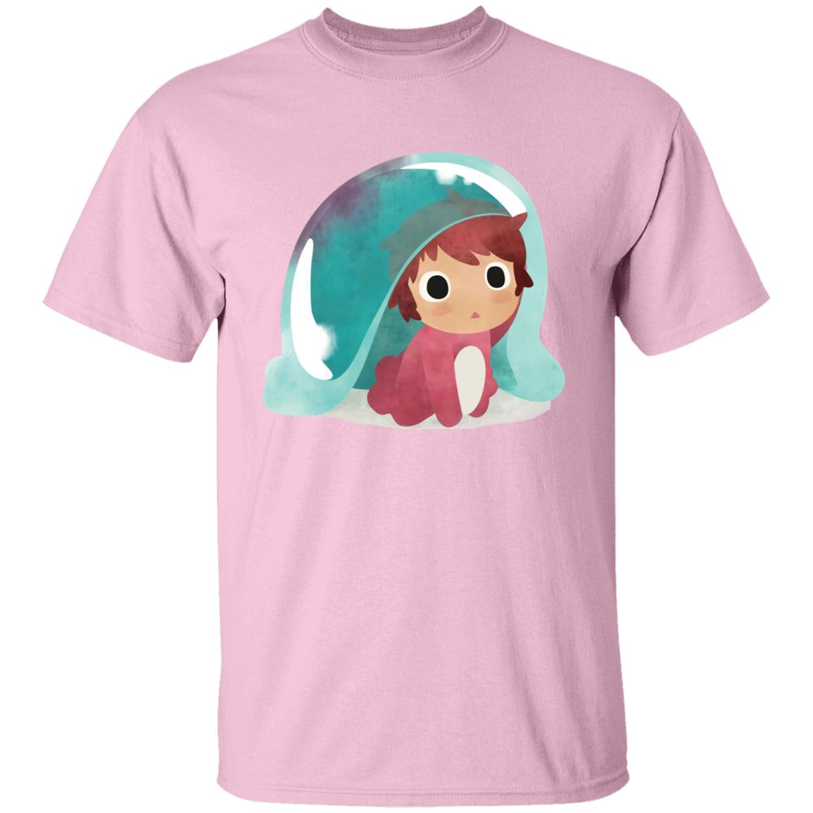 Ponyo Water Color T-shirt - Image 6