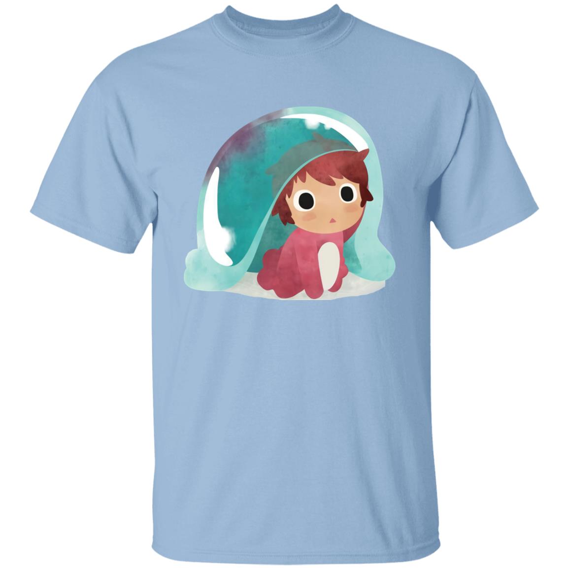 Ponyo Water Color T-shirt