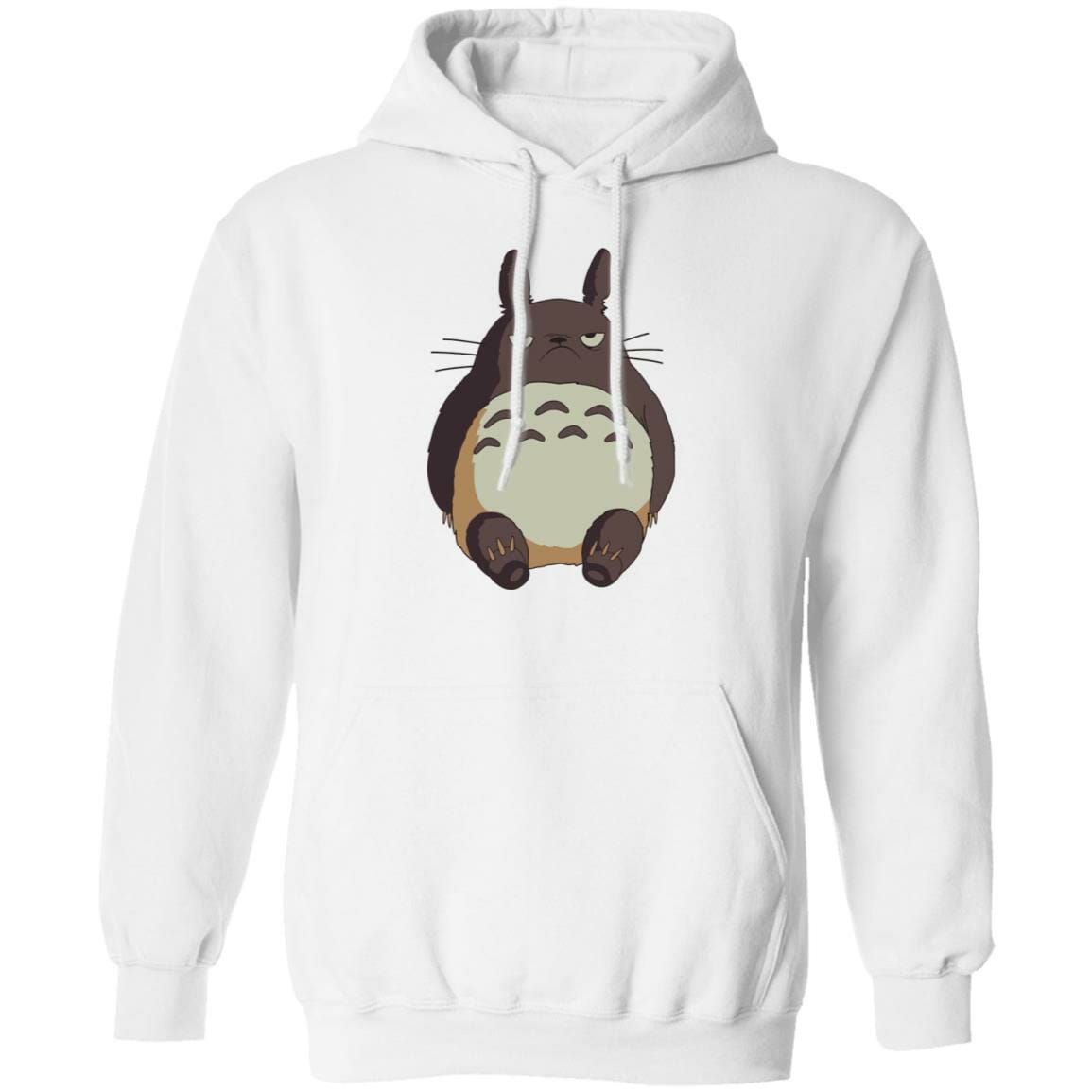 Studio Ghibli Angry Totoro Hoodie - Image 2