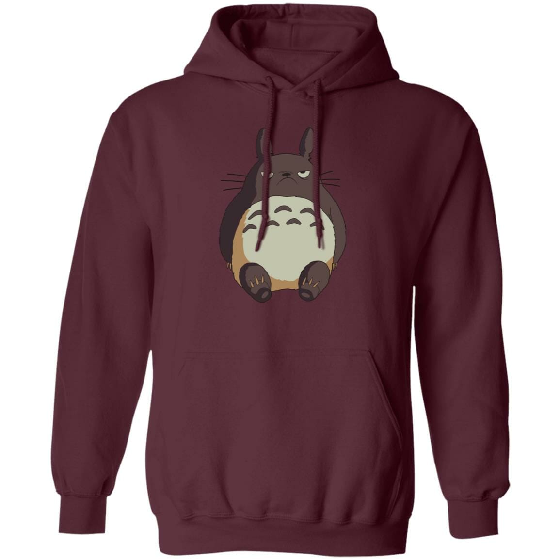 Studio Ghibli Angry Totoro Hoodie - Image 9