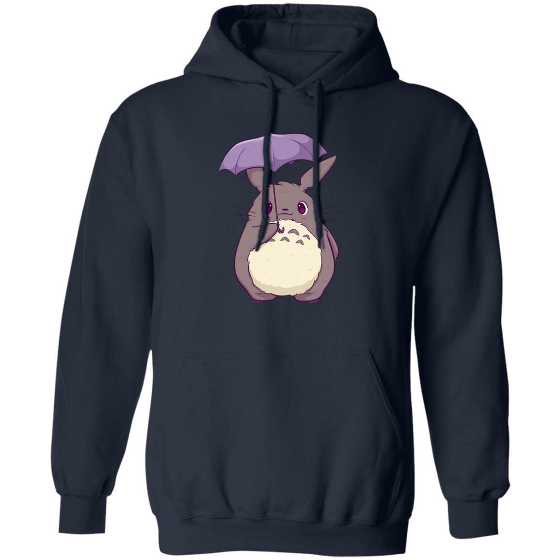 Studio Ghibli Totoro and Umbrella Cute Hoodie - Image 5