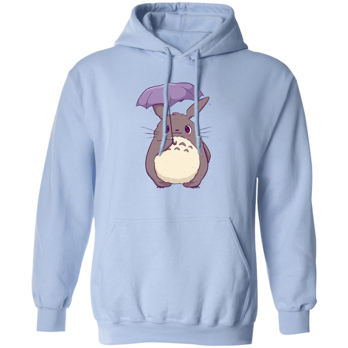 Studio Ghibli Totoro and Umbrella Cute Hoodie - Image 7