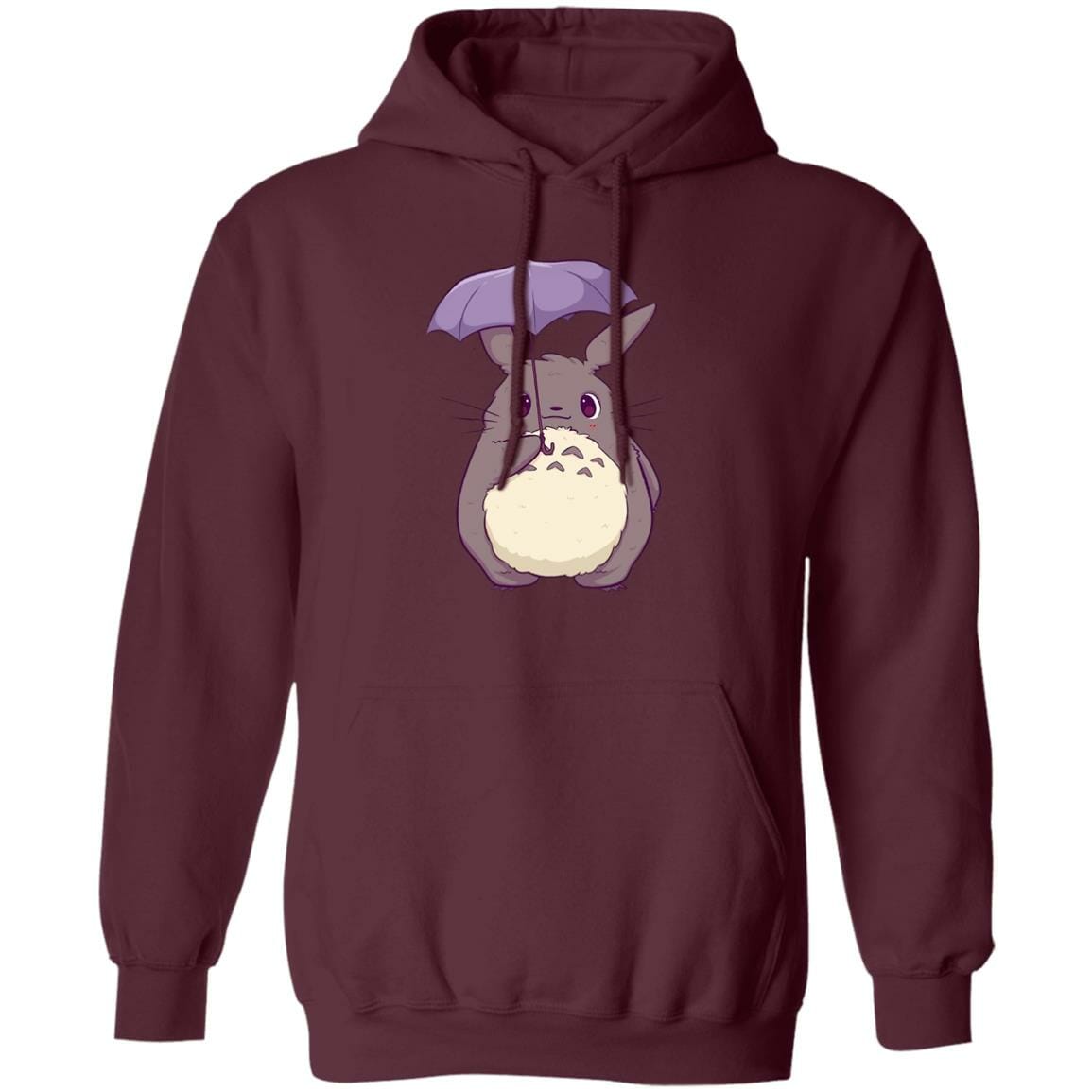 Studio Ghibli Totoro and Umbrella Cute Hoodie - Image 9