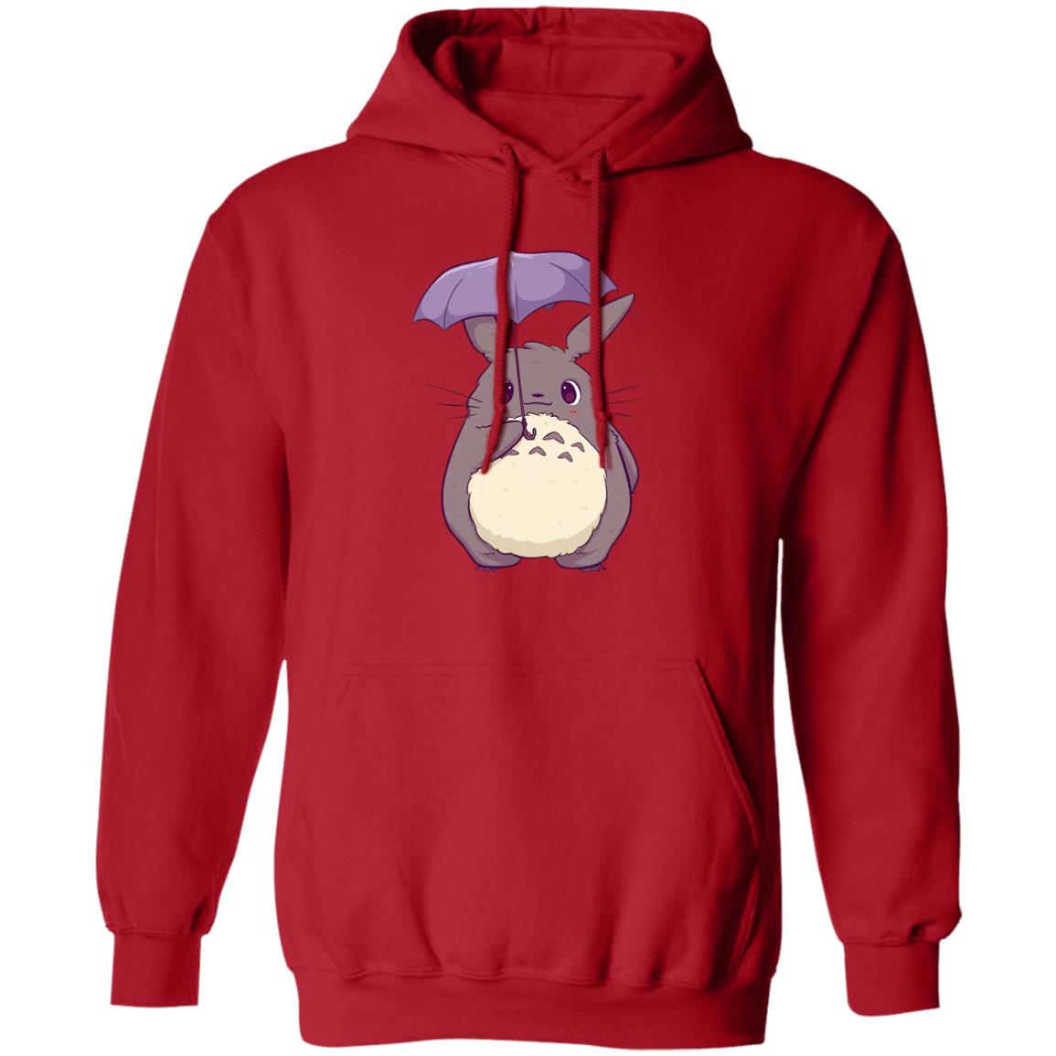 Studio Ghibli Totoro and Umbrella Cute Hoodie - Image 10