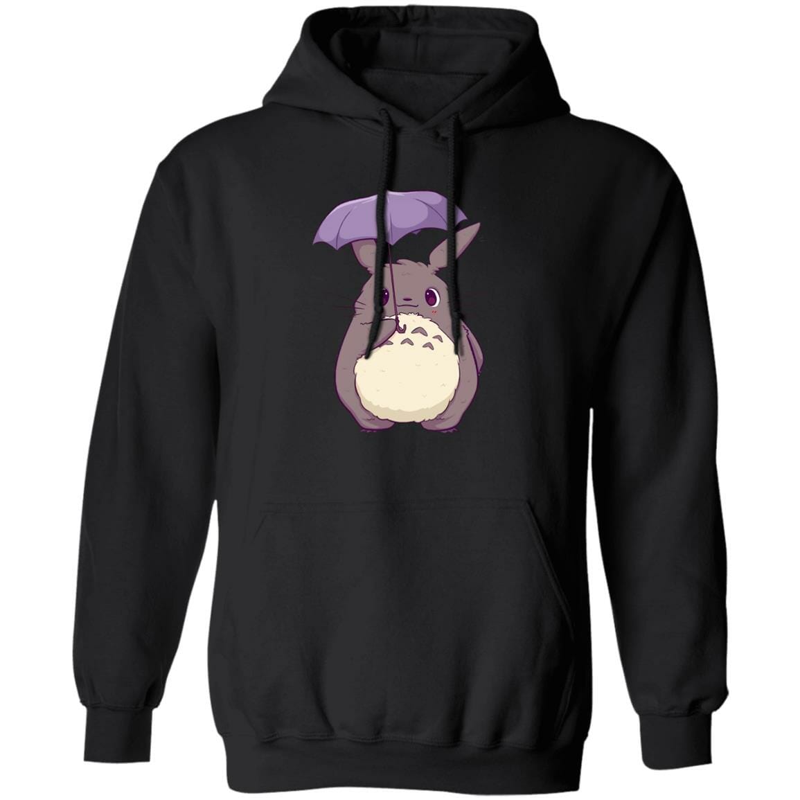Studio Ghibli Totoro and Umbrella Cute Hoodie - Image 4