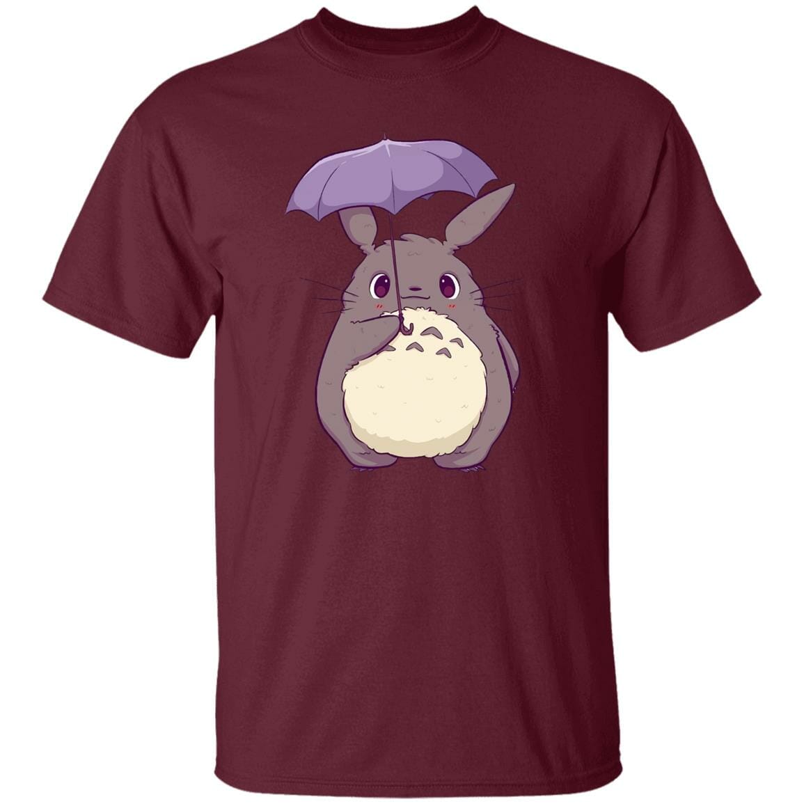 Studio Ghibli Totoro and Umbrella Cute T-shirt - Image 7