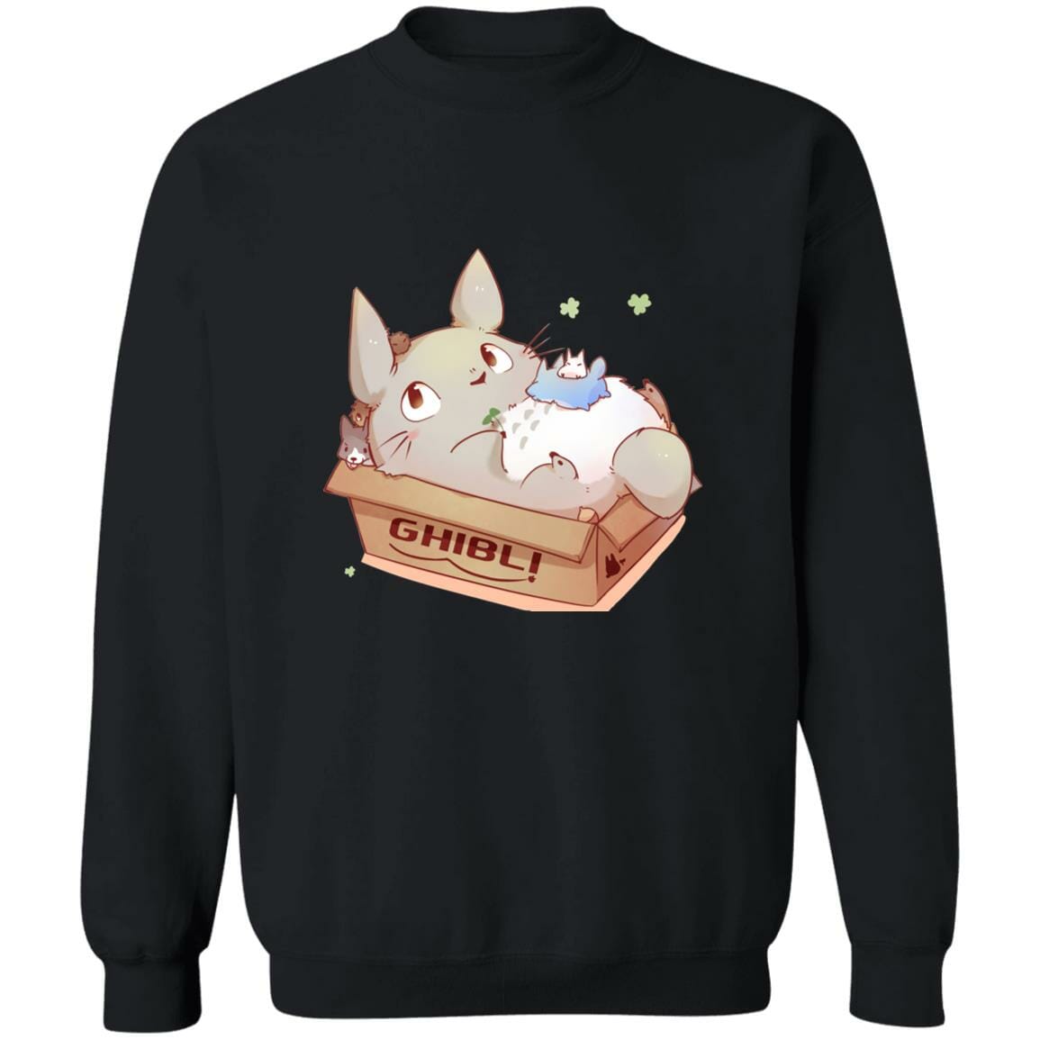 Studio Ghibli Cute Totoro in the Box Sweatshirt - Image 4