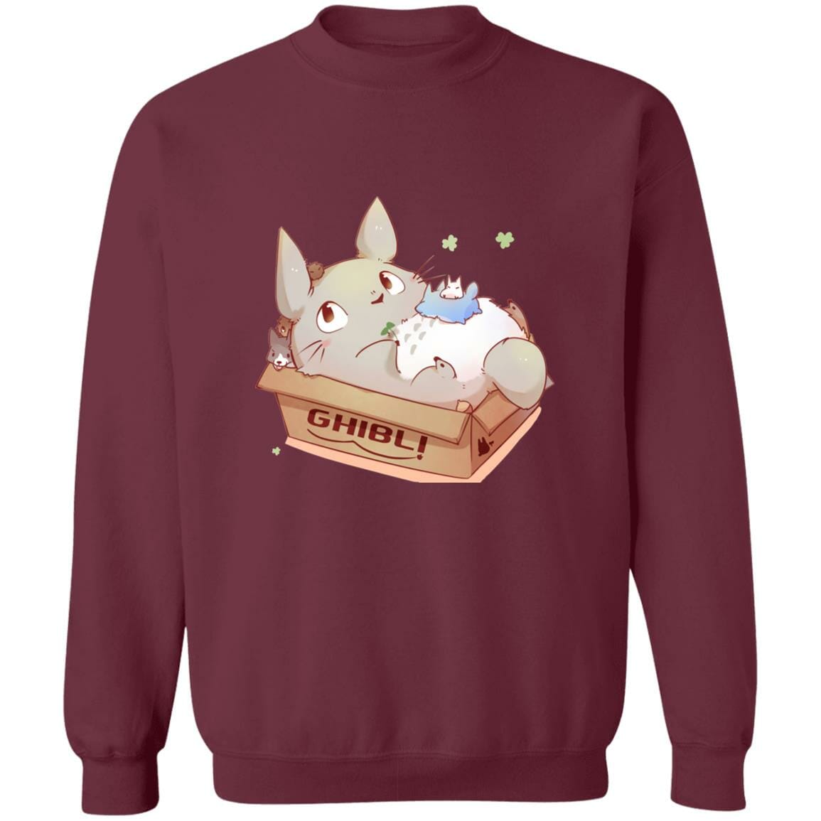 Studio Ghibli Cute Totoro in the Box Sweatshirt - Image 5