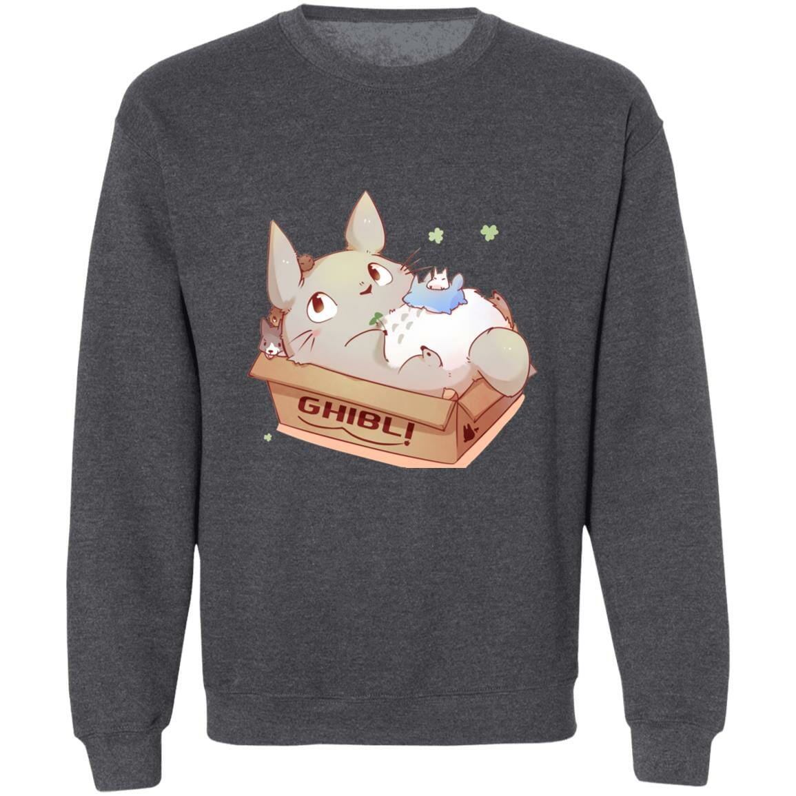Studio Ghibli Cute Totoro in the Box Sweatshirt - Image 8