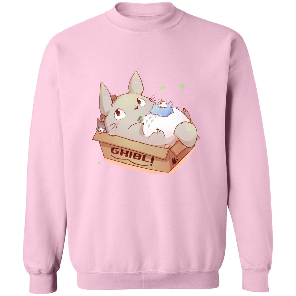 Studio Ghibli Cute Totoro in the Box Sweatshirt - Image 10