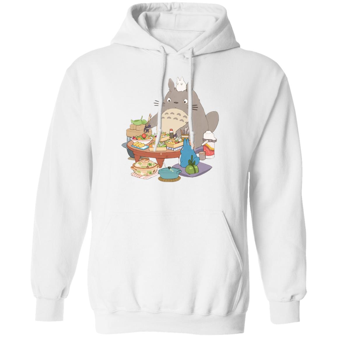 Studio Ghibli Totoro Family Lunching Hoodie - Image 2