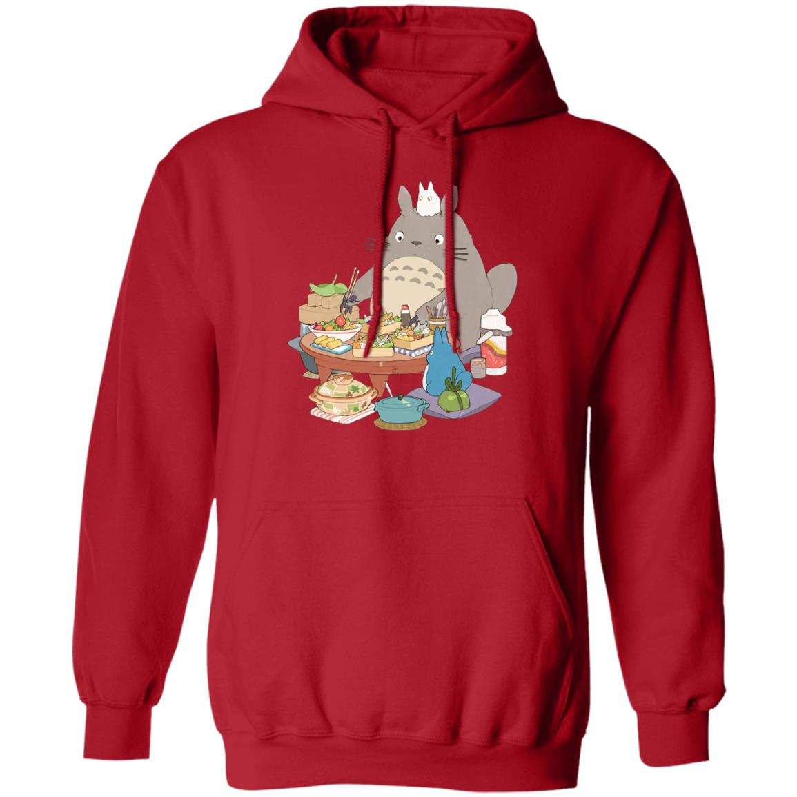 Studio Ghibli Totoro Family Lunching Hoodie - Image 10