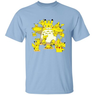 Studio Ghibli Totoro Cosplay Pikachu T-shirt