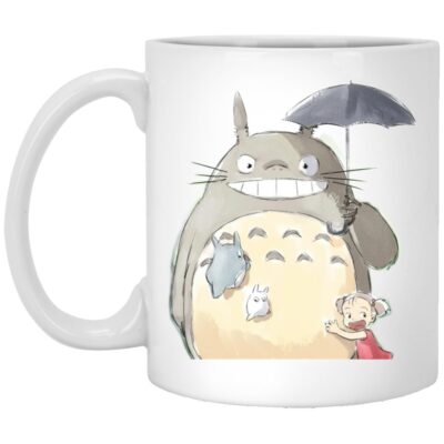 Totoro Family and Mei Mug