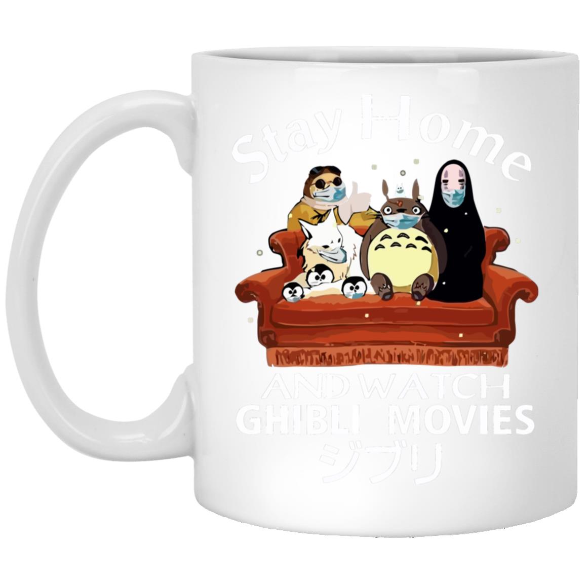Stay Home and Watch Ghibli Movie Mug