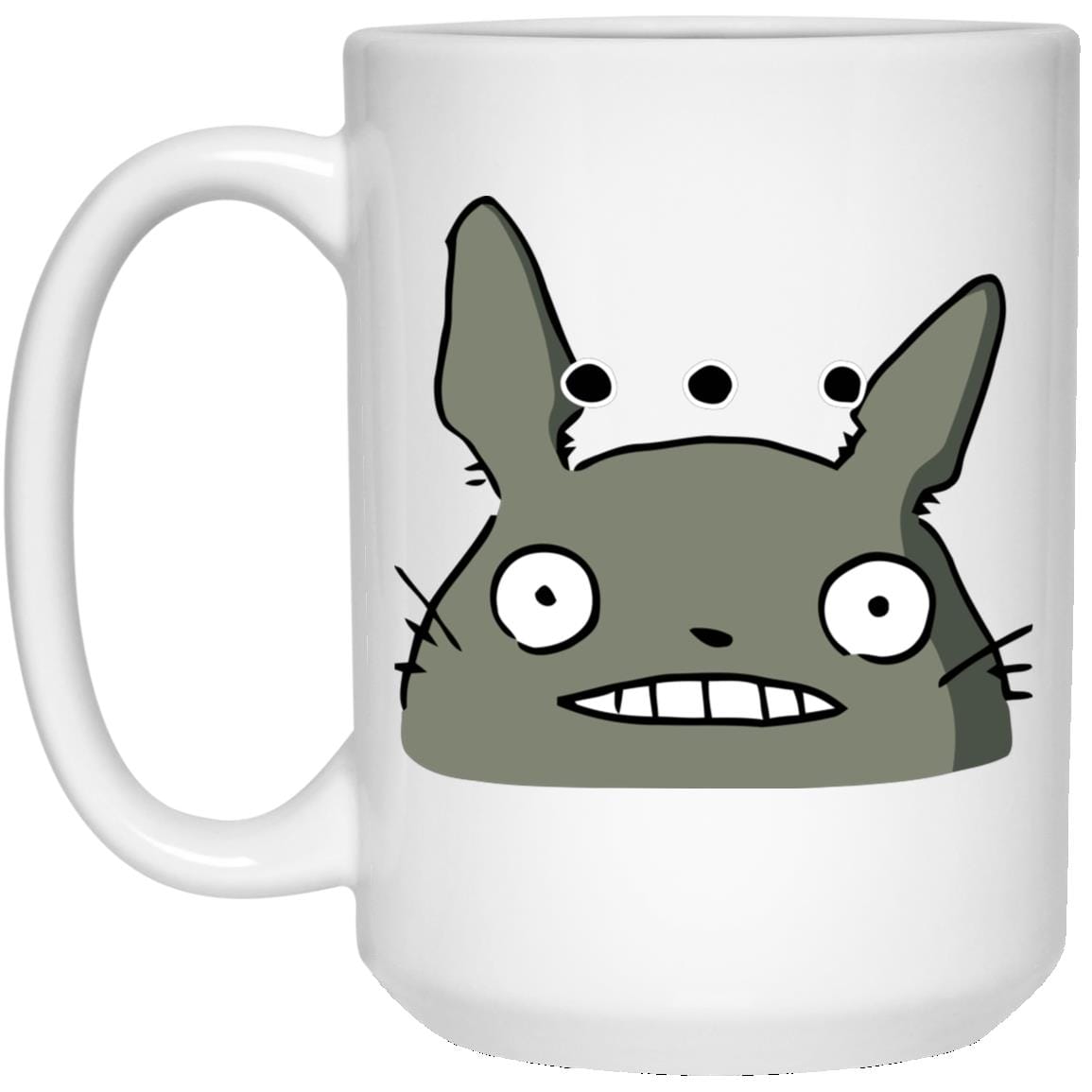 Totoro Poker Face Mug - Image 2