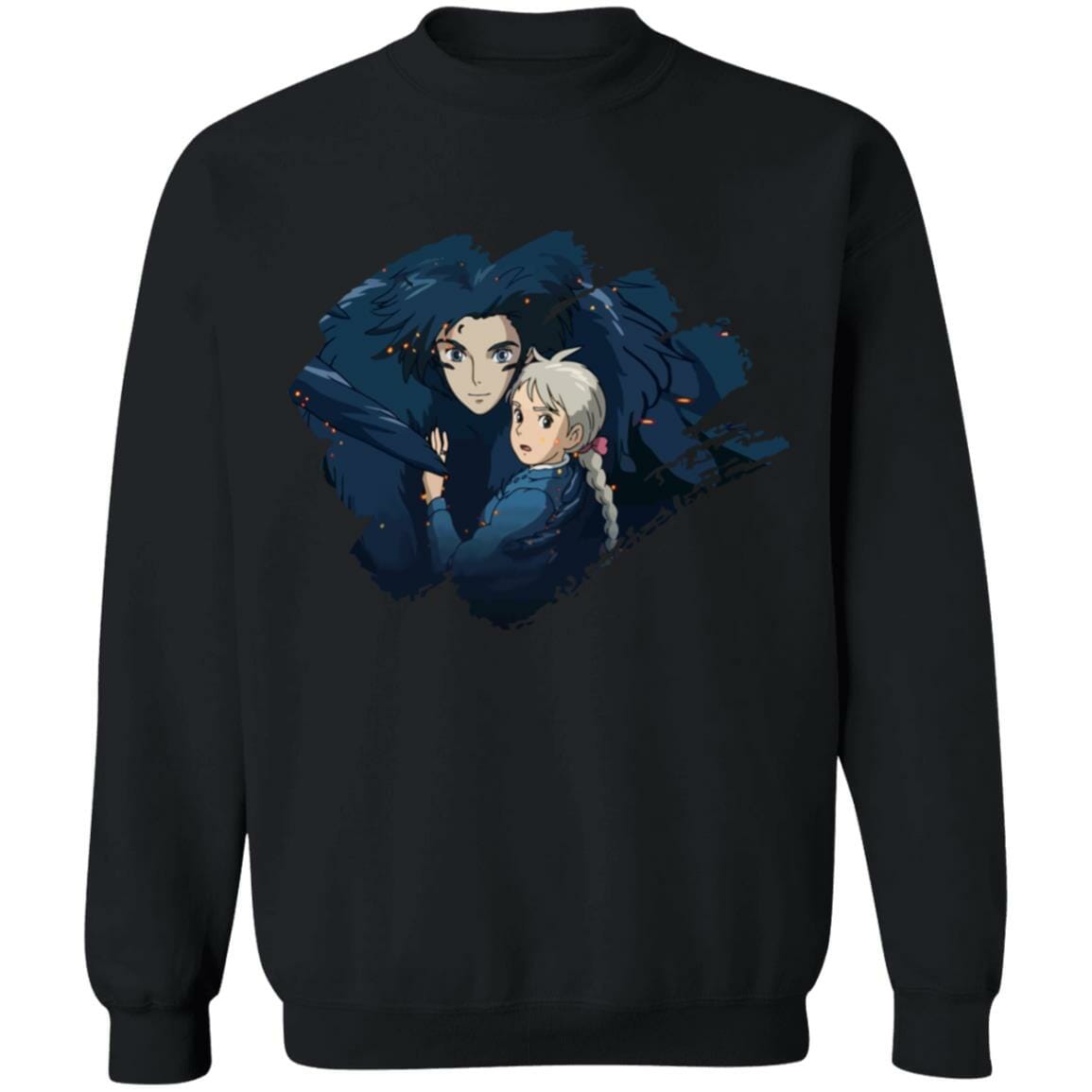 Studio Ghibli Howl’s Moving Castle Howl and Sophia Sweatshirt - Image 4