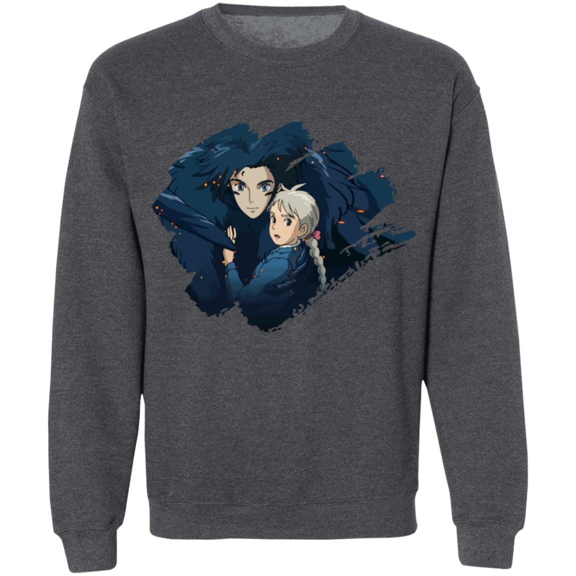 Studio Ghibli Howl’s Moving Castle Howl and Sophia Sweatshirt - Image 8