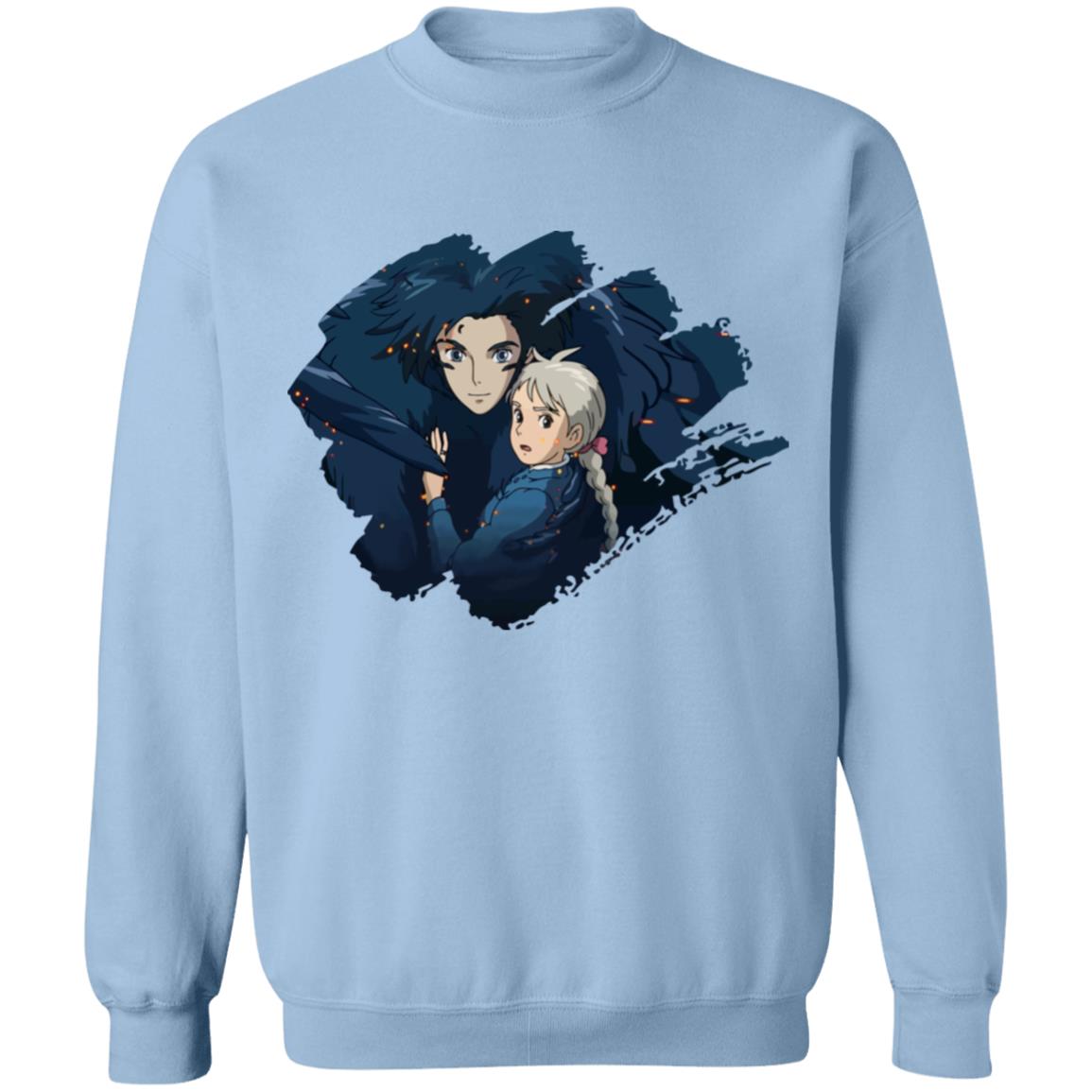 Studio Ghibli Howl’s Moving Castle Howl and Sophia Sweatshirt - Image 9