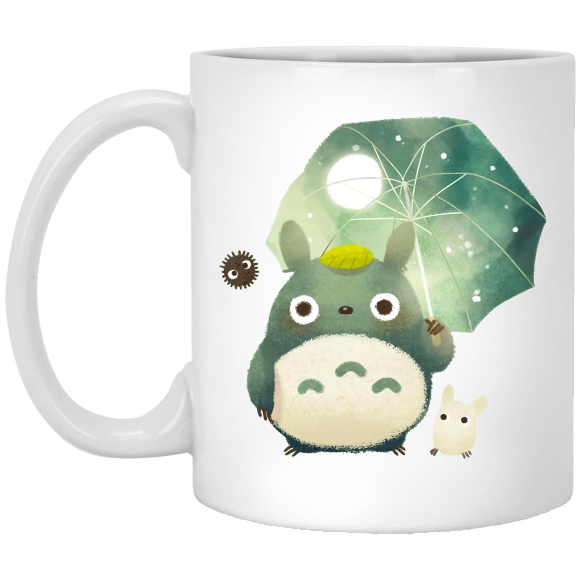 Mini Totoro and Umbrella Mug