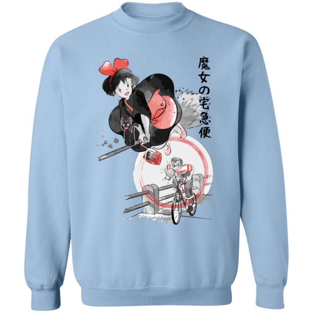 Studio Ghibli Kiki’s Delivery Service Kiki & Tombo Sweatshirt
