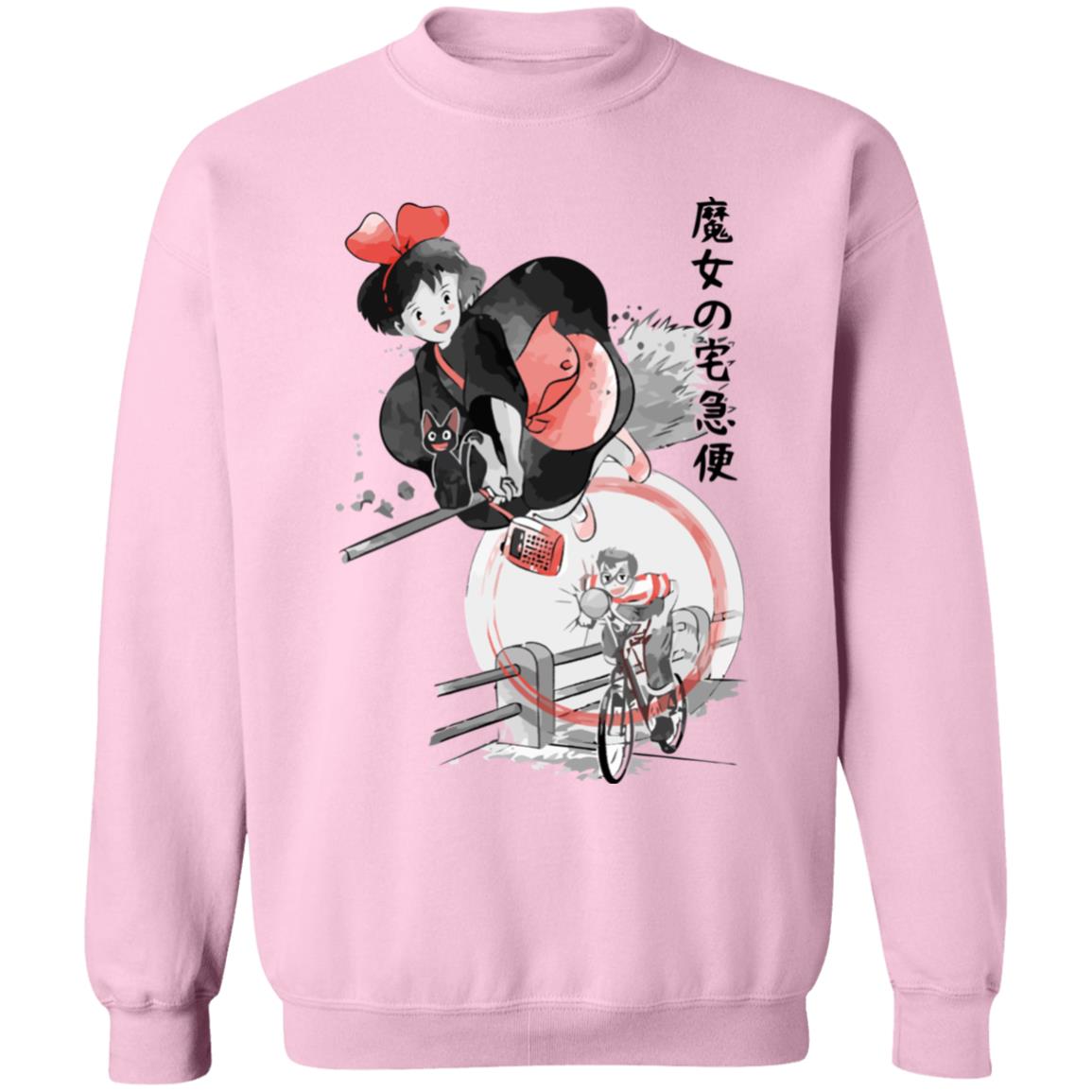 Studio Ghibli Kiki’s Delivery Service Kiki & Tombo Sweatshirt - Image 10