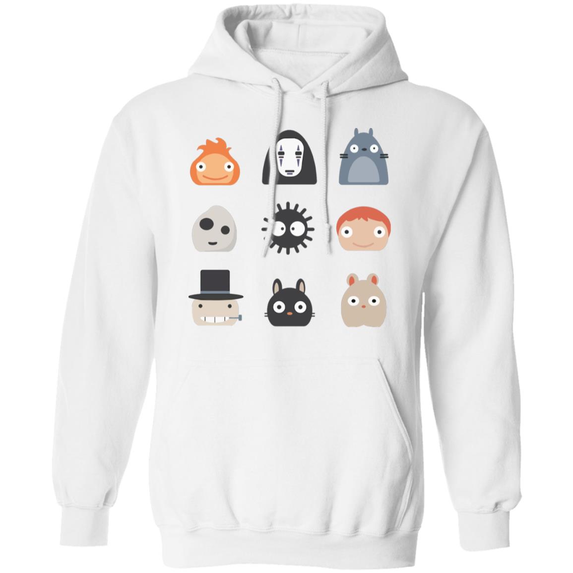 Ghibli Studio Characters Chibi Hoodie - Image 2