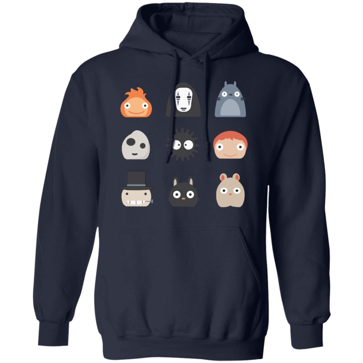 Ghibli Studio Characters Chibi Hoodie - Image 5