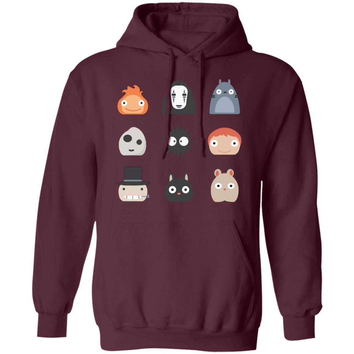 Ghibli Studio Characters Chibi Hoodie - Image 9