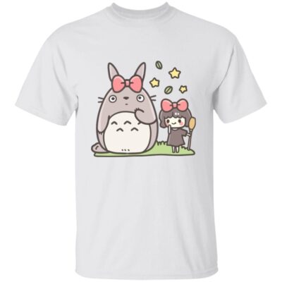 Alternative view of Totoro and Kiki T-shirt