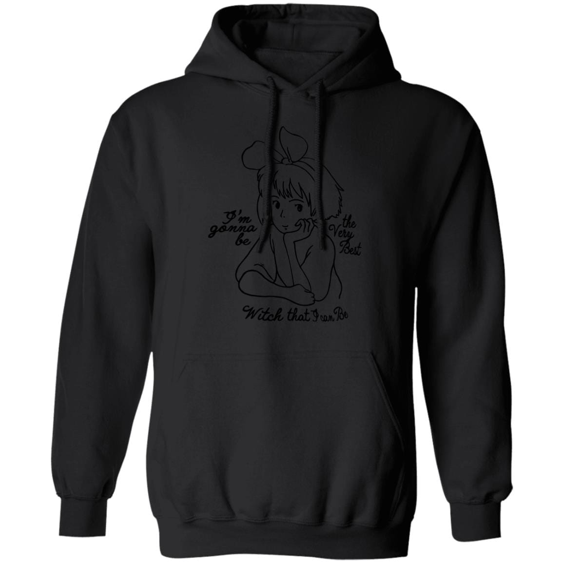 Kiki’s Delivery Service – Kiki the Best Witch Hoodie Unisex - Image 4