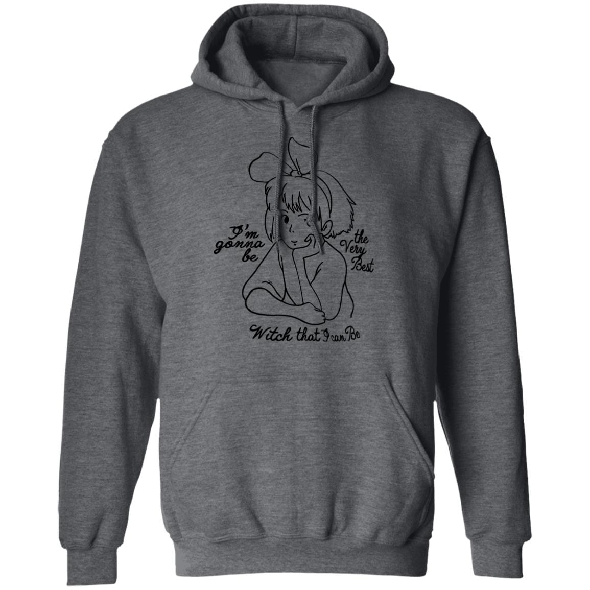 Kiki’s Delivery Service – Kiki the Best Witch Hoodie Unisex - Image 6