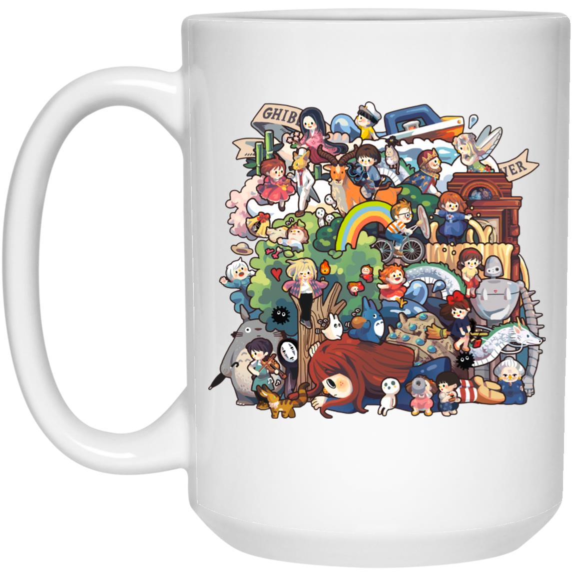 Ghibli Studio All Characters Mug - Image 2