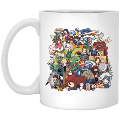 Ghibli Studio All Characters Mug