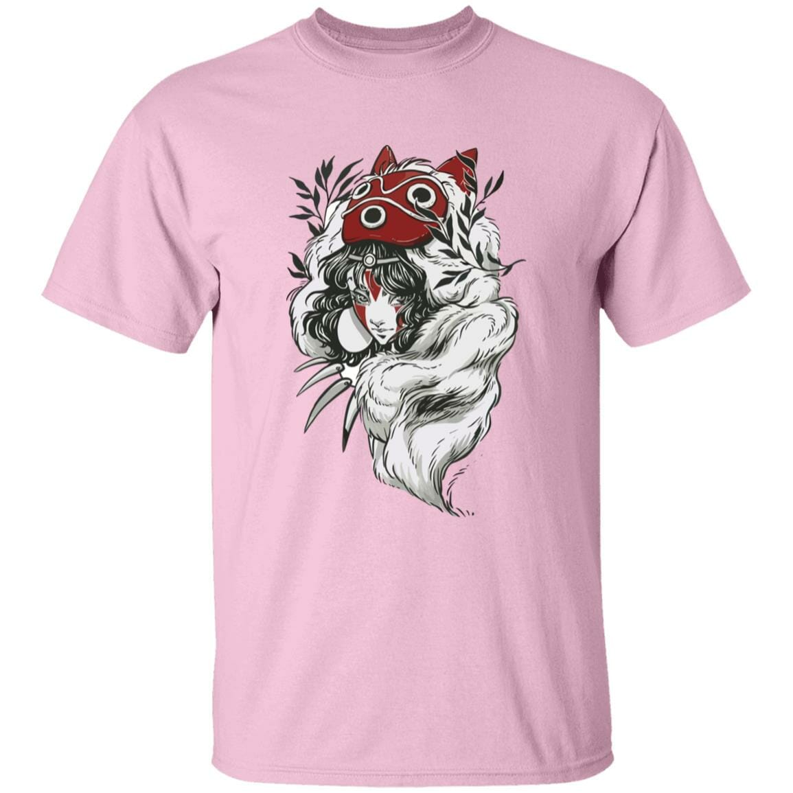 Studio Ghibli Princess Mononoke Black and White T-shirt - Image 6