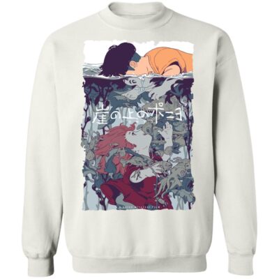 Ponyo and Sosuke Creative Art Sweatshirt Unisex