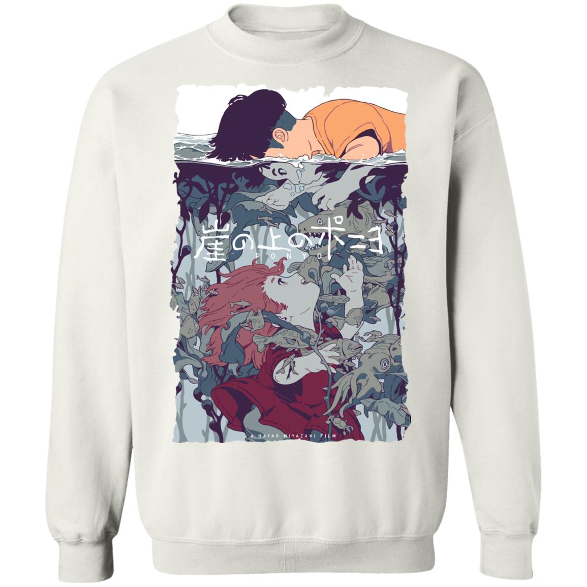 Ponyo and Sosuke Creative Art Sweatshirt Unisex