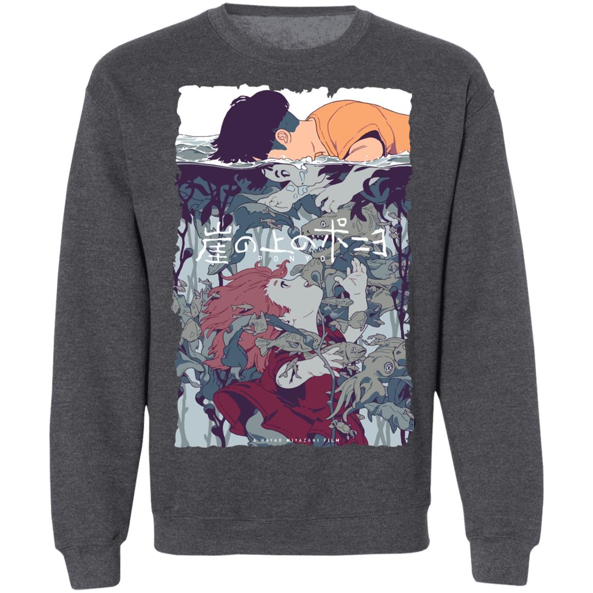 Ponyo and Sosuke Creative Art Sweatshirt Unisex - Image 8