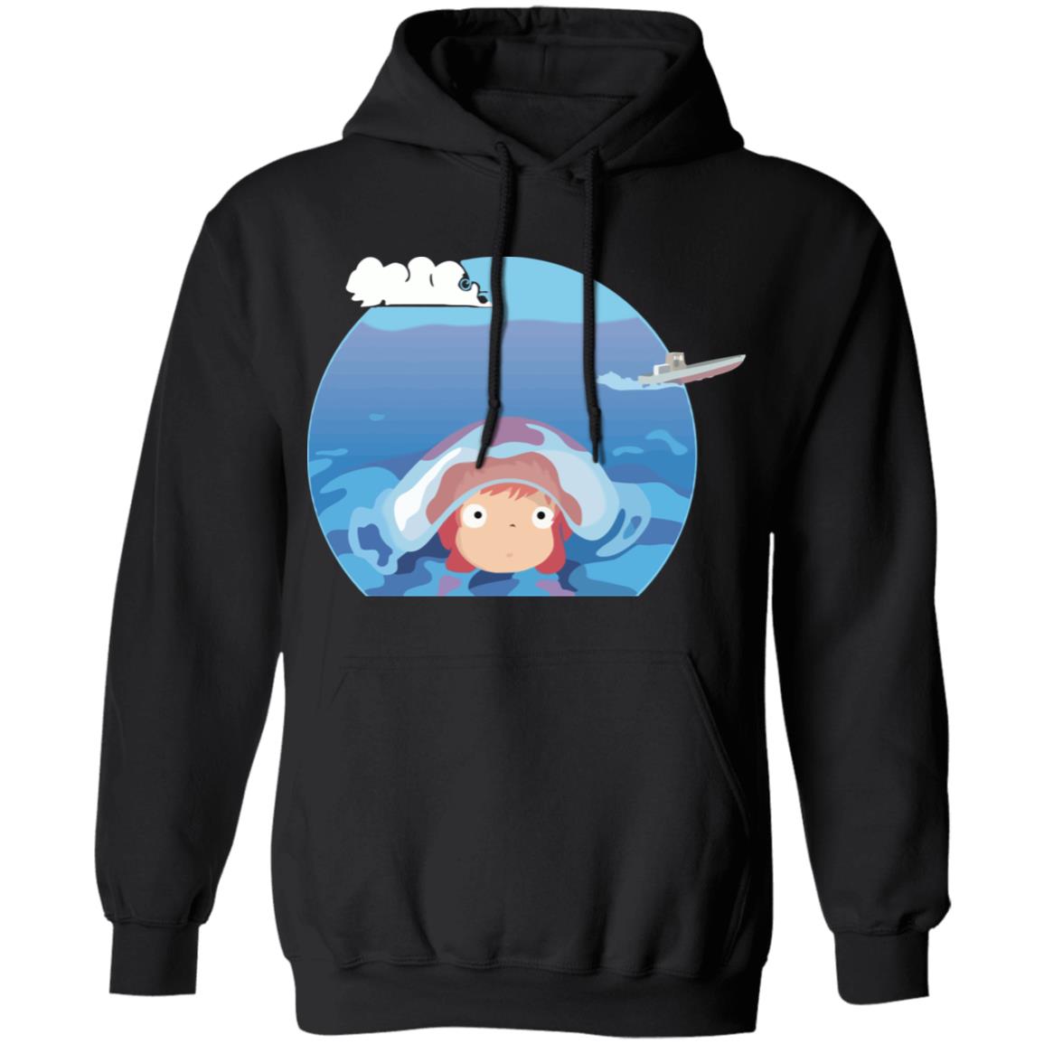 Ponyo in her first trip Hoodie - Image 4