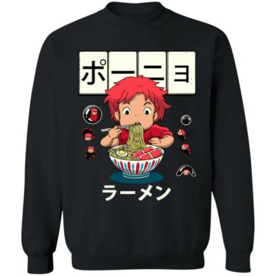 Studio Ghibli Ponyo very first Ramen Sweatshirt