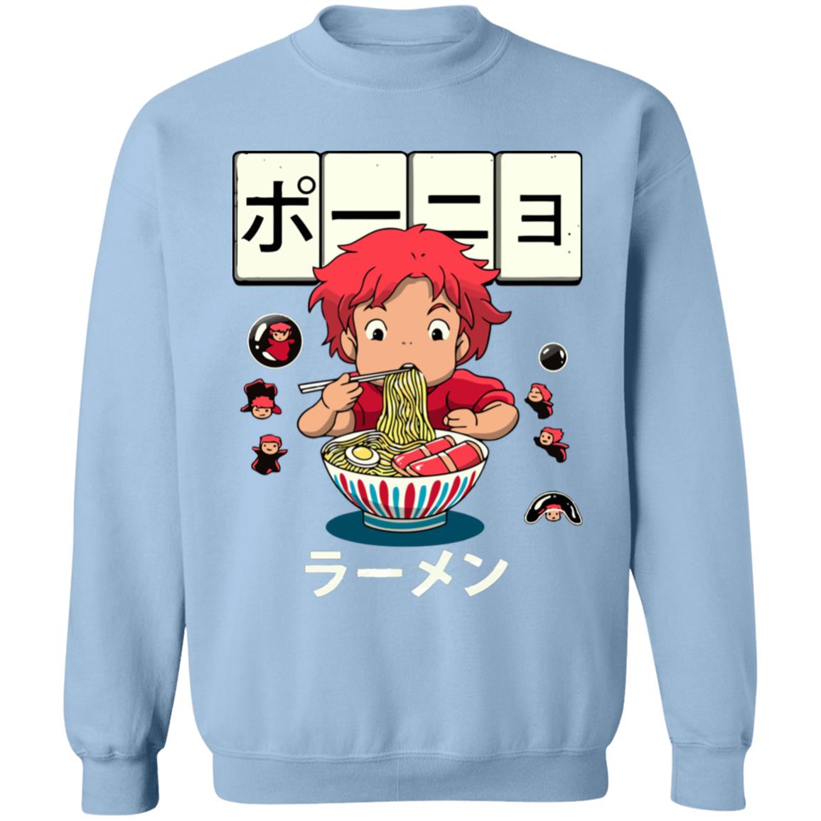 Ponyo very first Ramen Sweatshirt - Image 9