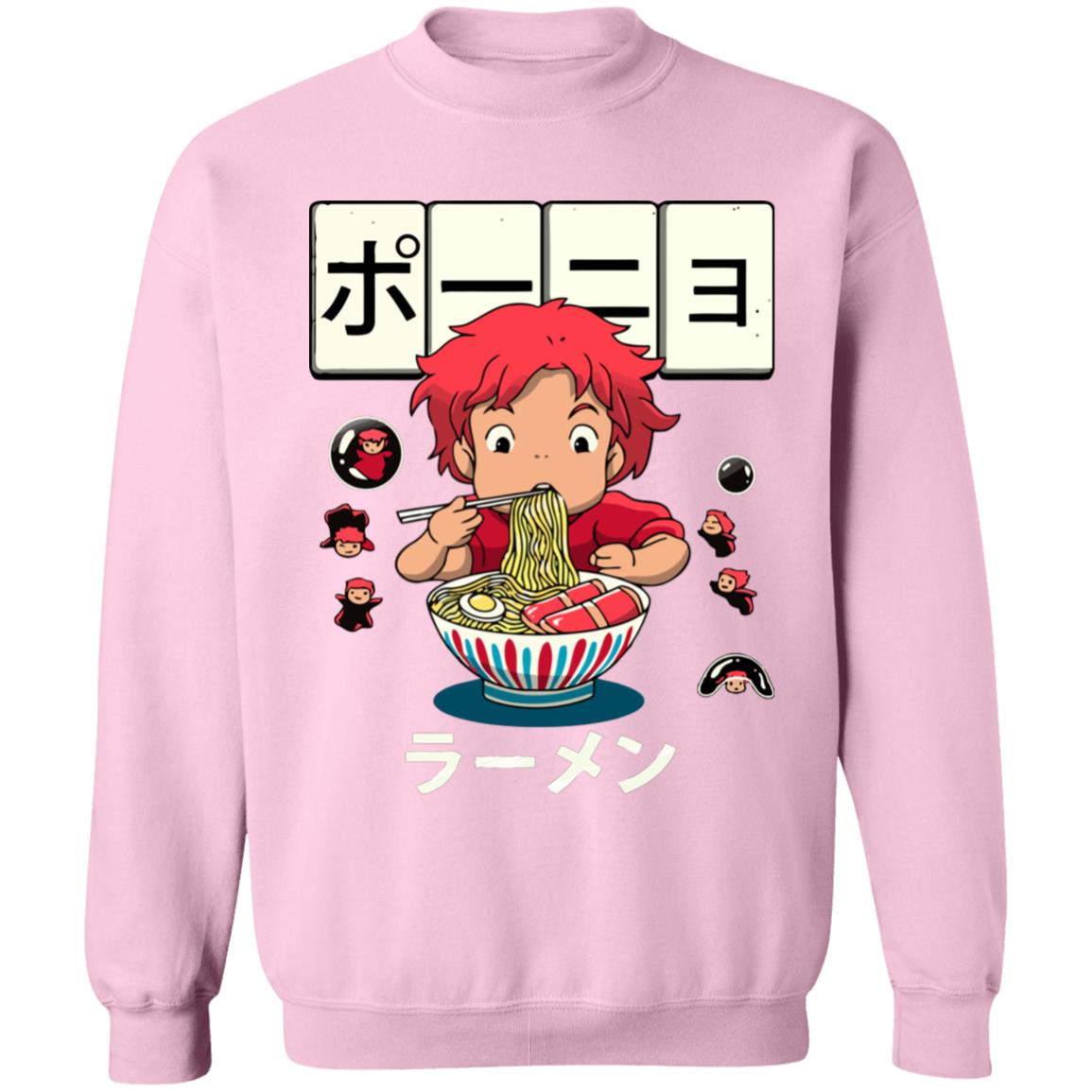 Studio Ghibli Ponyo very first Ramen Sweatshirt - Image 10