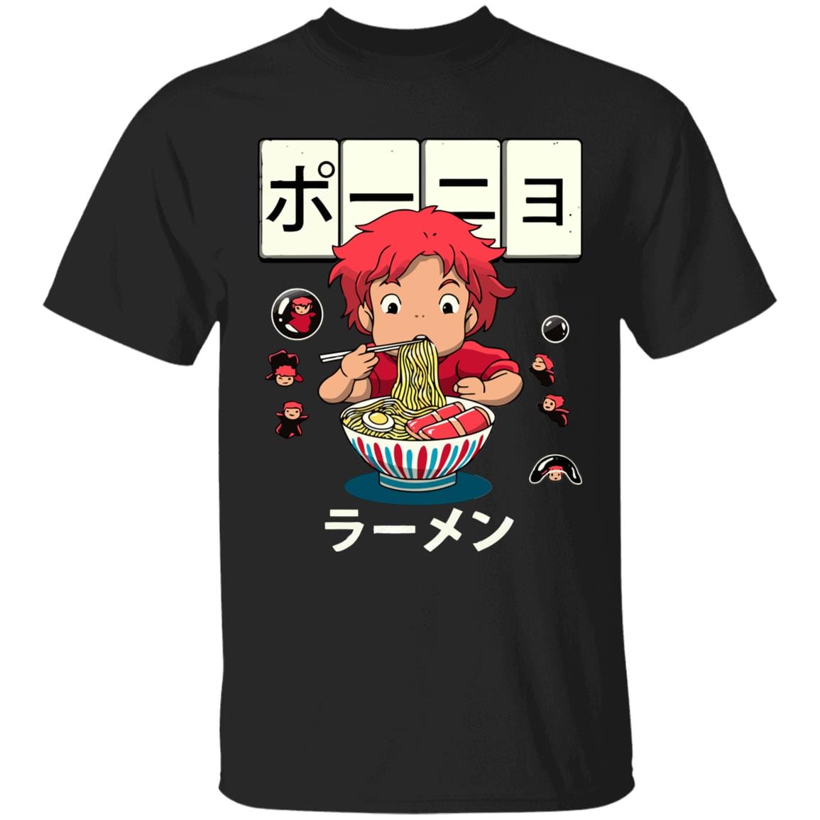Ponyo very first Ramen T-shirt - Image 4