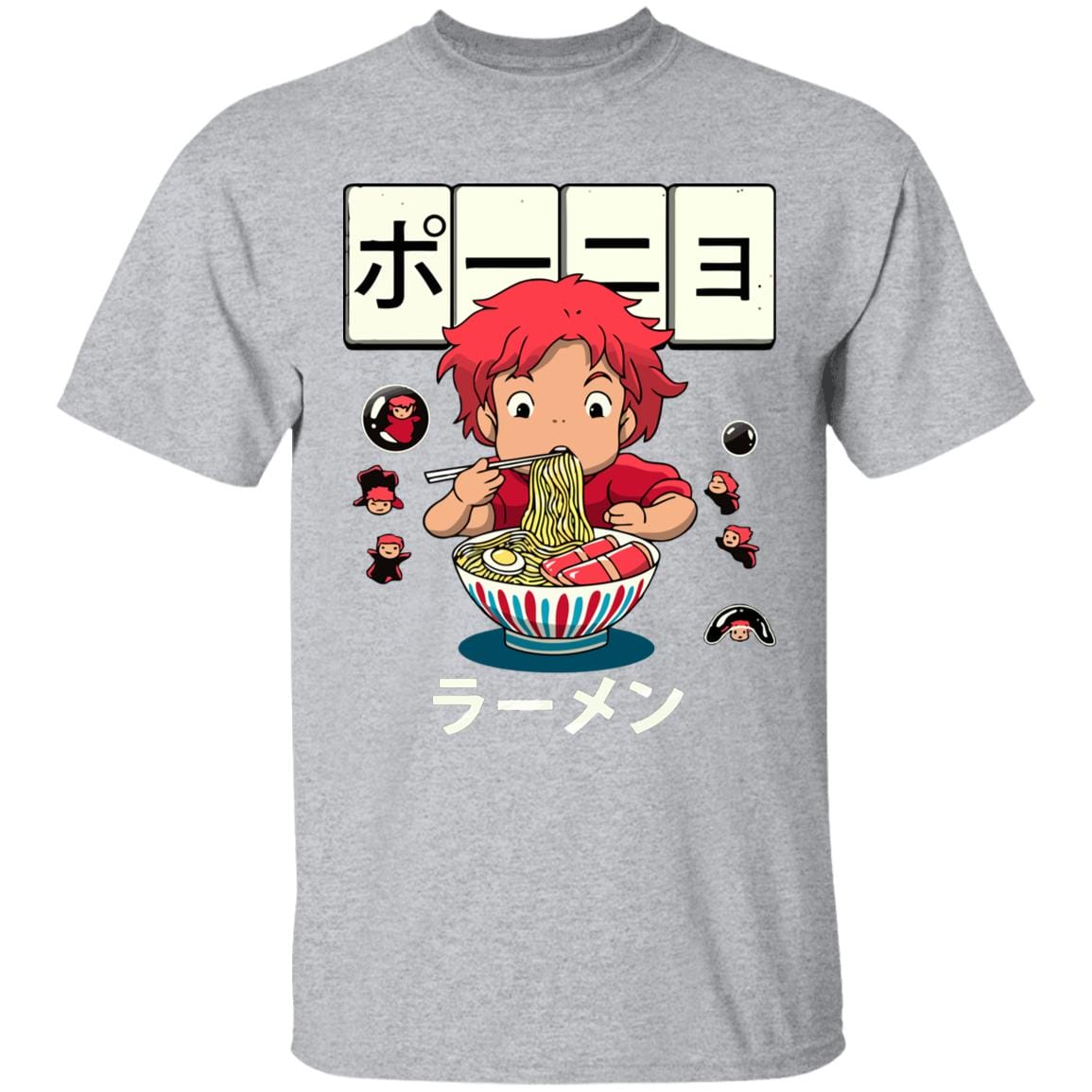 Ponyo very first Ramen T-shirt - Image 10