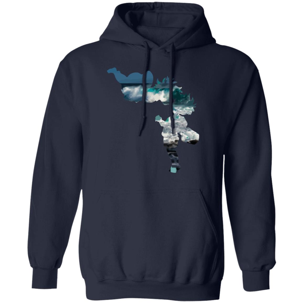 Ponyo and Sasuke Cutout Classic Hoodie - Image 5