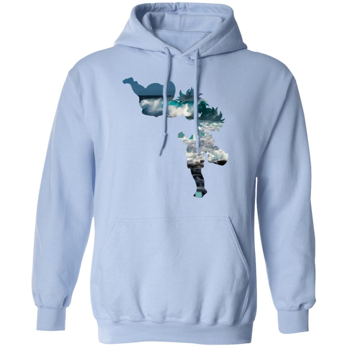 Ponyo and Sasuke Cutout Classic Hoodie - Image 7