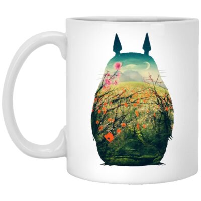 My Neighbor Totoro Colorful Cutout Mug
