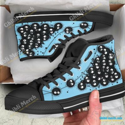 Studio Ghibli Soot Sprites Converse Shoes