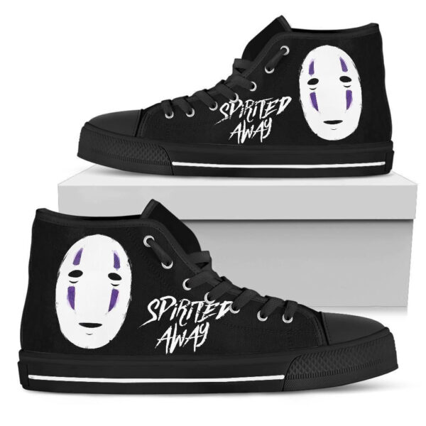Studio Ghibli Spirited Away No Face Kaonashi Converse Shoes - Image 4