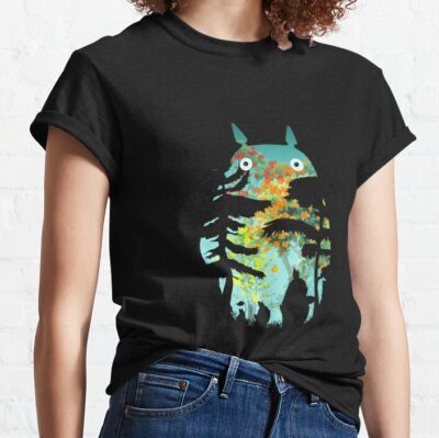 Totoro Ghibli Castle Totoro 10105 T-shirt